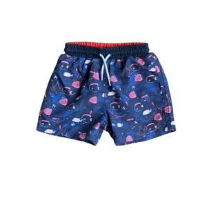 Mayoral fish print swim trunks